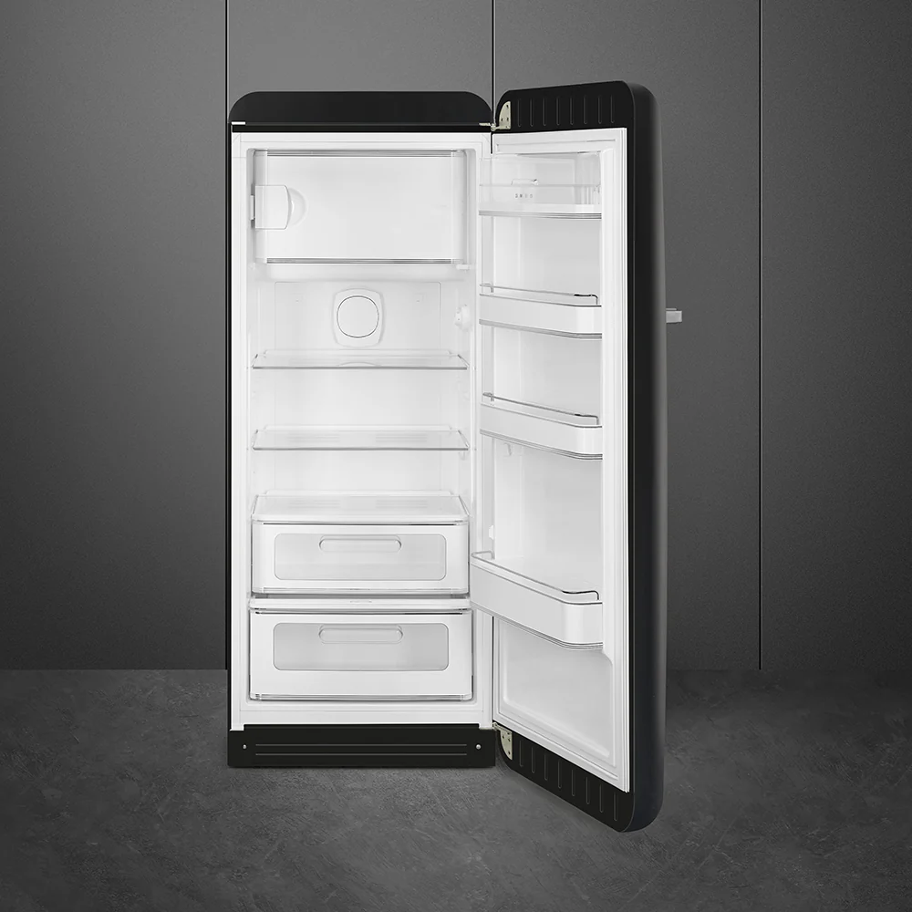 Smeg 60cm Retro Style Fridge With Icebox (6), Right Hand Hinged - Black Board | SMG FAB28RDBB6 - Image 9