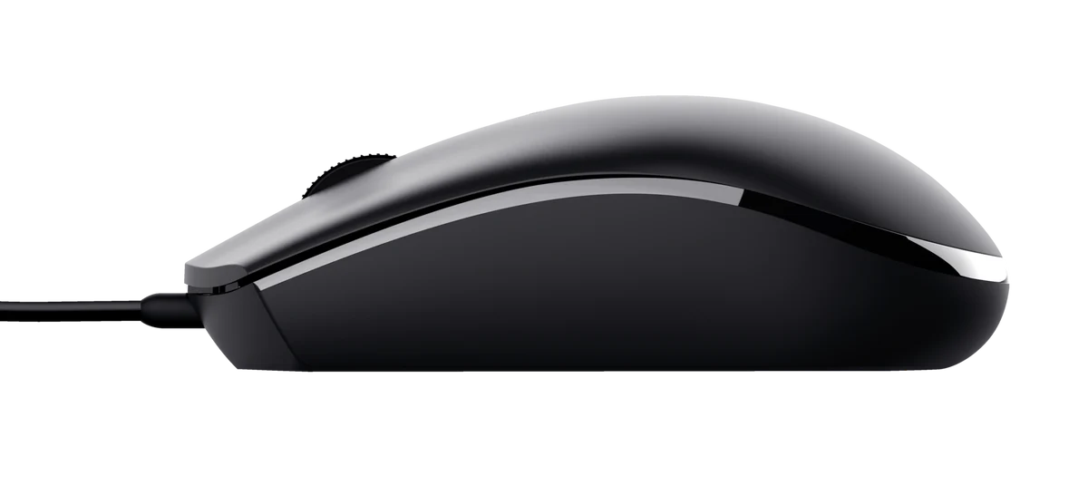Trust Basi Wired mouse - Black | T24271 - Image 3