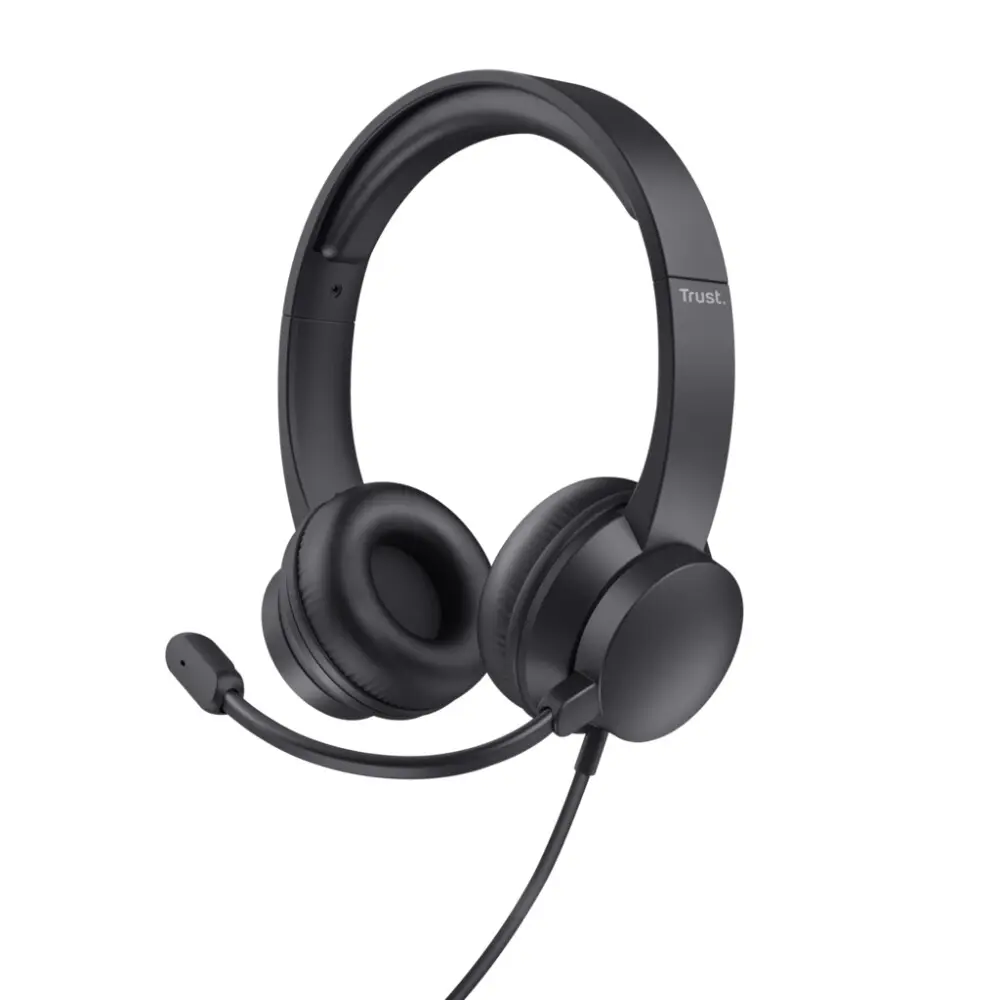 Trust Ayda USB PC headset - Black | T25088 - Image 2