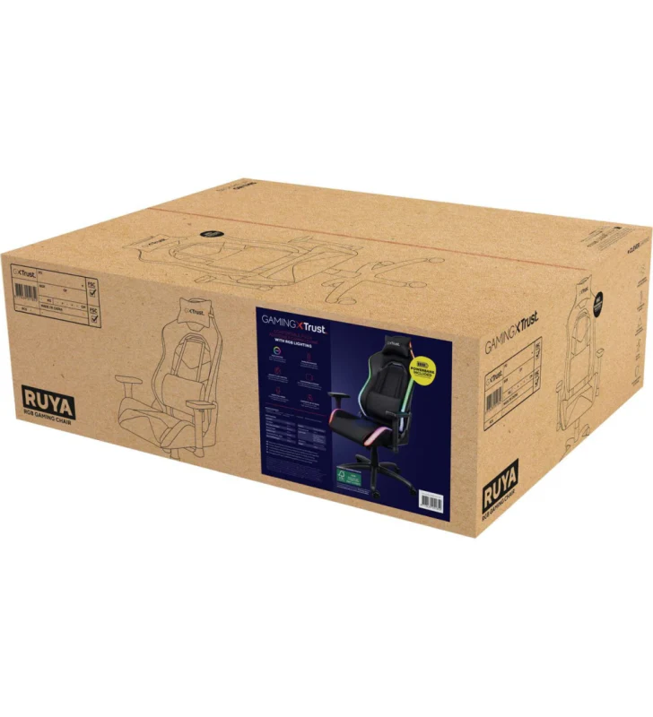 TRUST GXT 719 Ruya RGB Gaming Chair | T25488 - Image 4