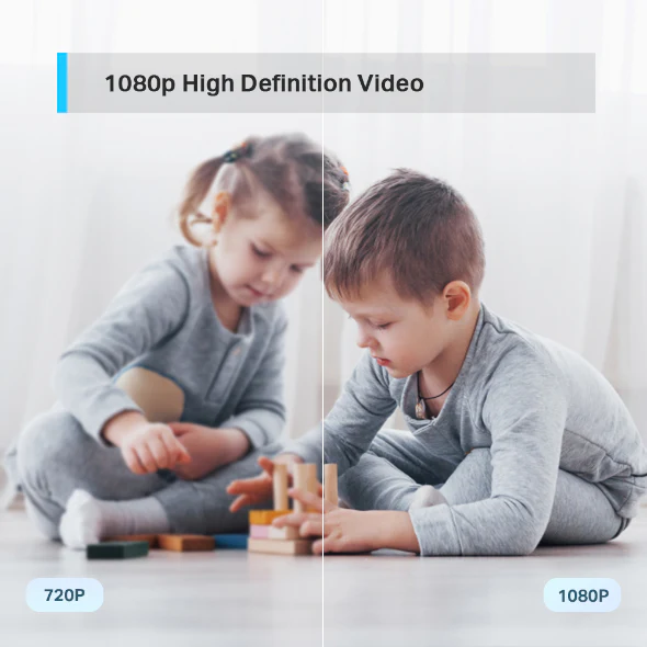 TP-LINK Pan/Tilt Home Security Wi-Fi Camera | TAPO C200 - Image 3