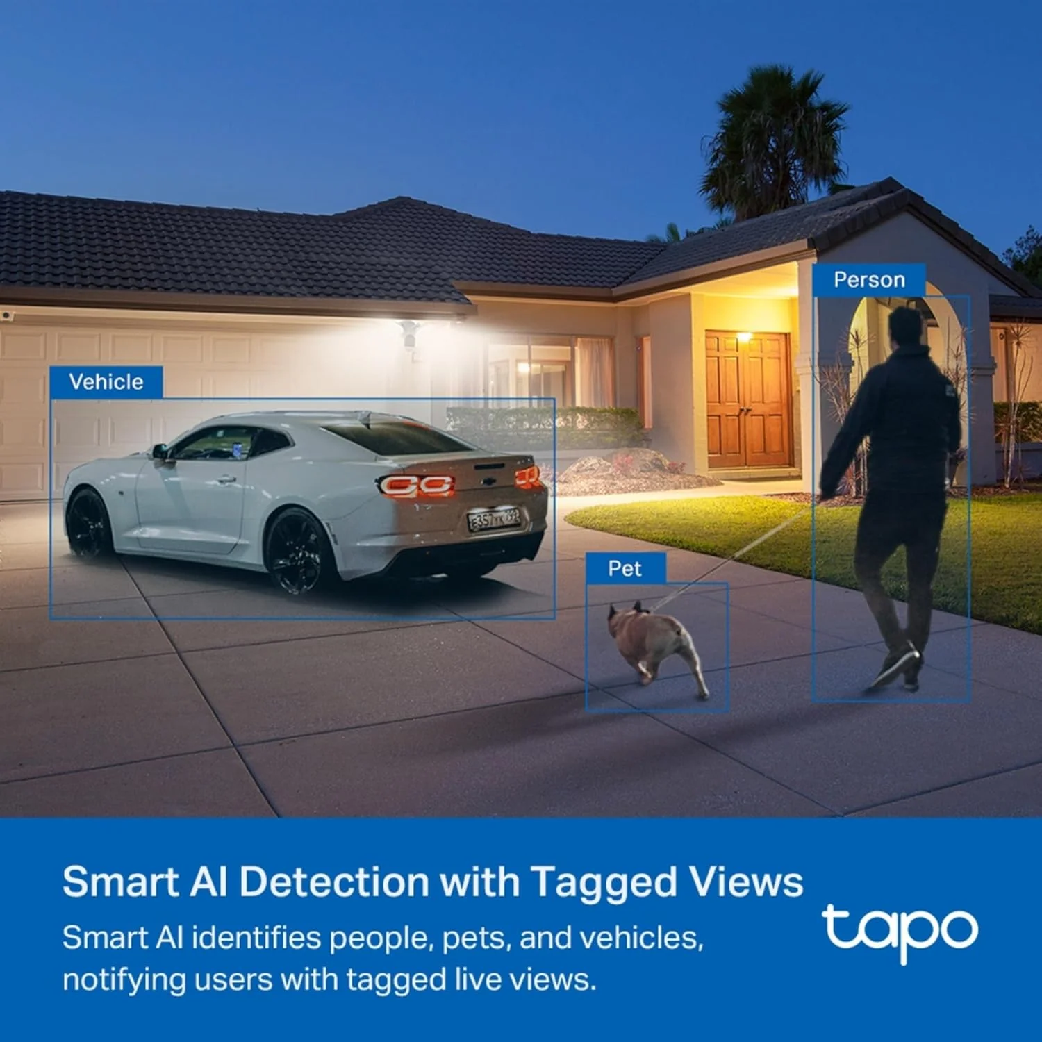 Tapo Floodlight Outdoor Security Camera | TAPO C720 - Image 8