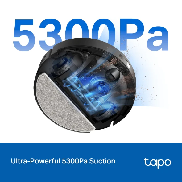 TP-Link Tapo RV30 MPlus Robot Vacuum Cleaner & Auto-Empty Dock || TAPORV30MAXPLUS - Image 4