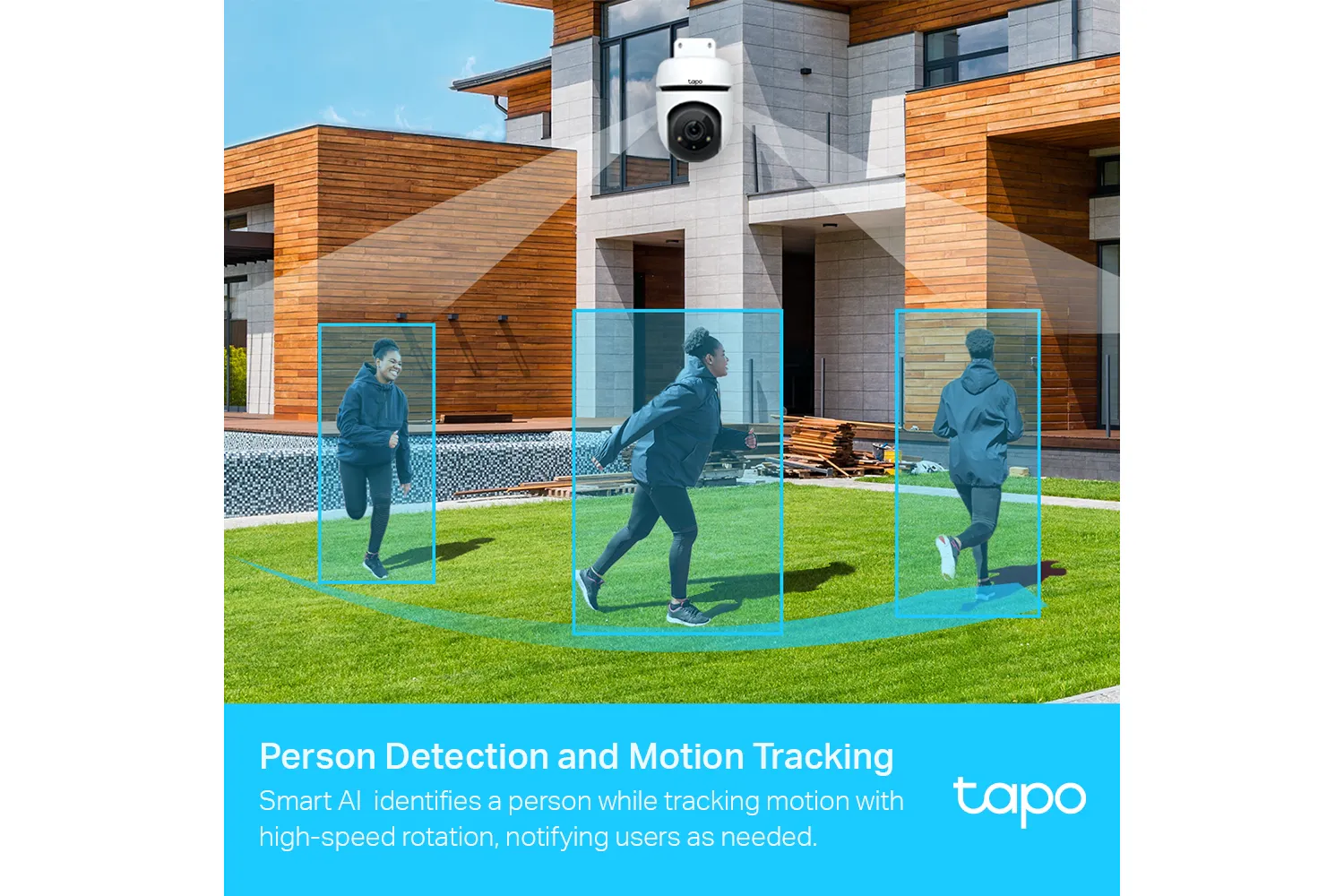 TP-Link Outdoor Pan/Tilt Security WiFi Camera || TAPOC500 - Image 2