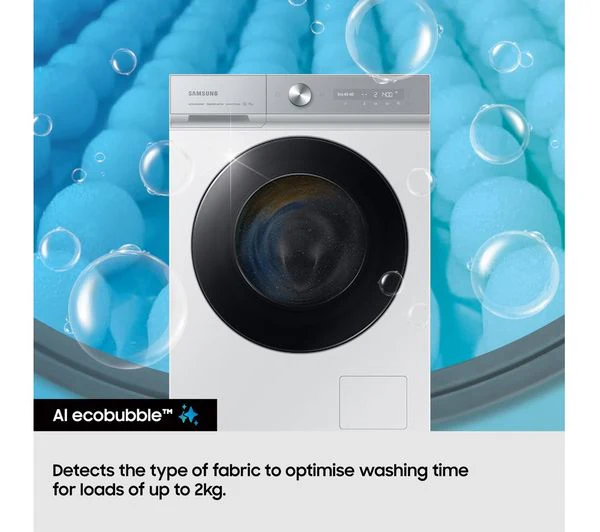 SAMSUNG Series 5 EcoBubble 11kg Washing Machine - Black | WW11DG5B25ABE - Image 4